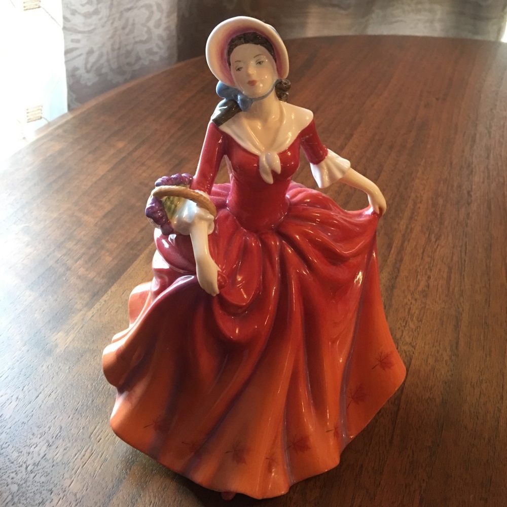 The English Ladies Co Autumn figurine